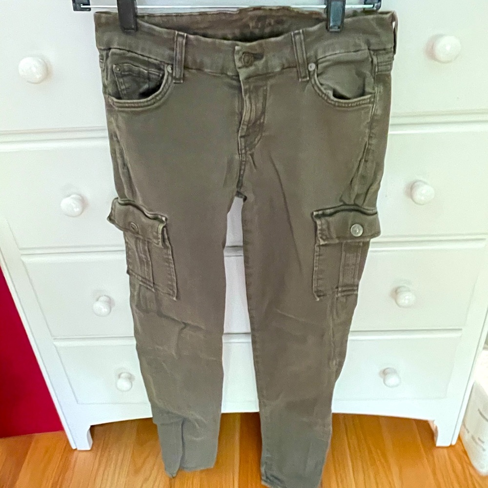 7 For All Mankind Skinny Cargo Pants